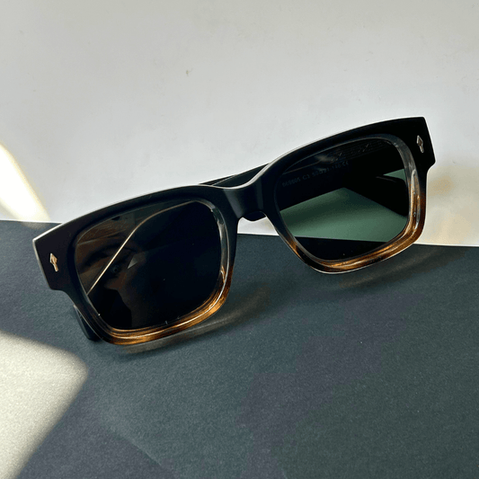 Midnight Mirage Square Polarized Sunglasses - RawBare