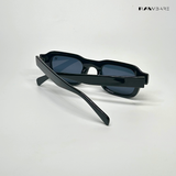 Lilrecta - All Black Rectangle Sunglasses - RB2524