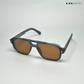 Glare - Denim Walnut Rectangle Sunglasses - RB2325