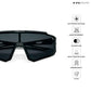 Turbo Tint - All Black Polarized Wrap Around Sunglasses - RB2442