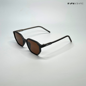 Tawi Gaze - Mudstone Angular Hexagon Sunglasses - RB2572
