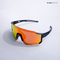 Turbo Sportline - Orange Black Polarized Wrap Around Sunglasses - RB2425