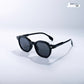 Classic Cub Charcoal Kids Polarized Wayfarer Sunglasses by Rawbare
