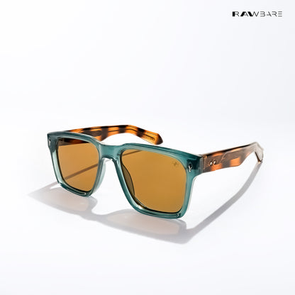 Ziro Fade - Indigo Terrain Square Sunglasses - RB2802