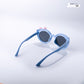 Sparkle Sprint - Blue Kids Polarized Cateye Sunglasses - RBK2517