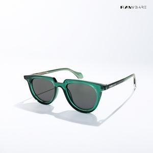 Gokarna Mirage - Palm Shadow Flat Top Round Sunglasses - RB2809