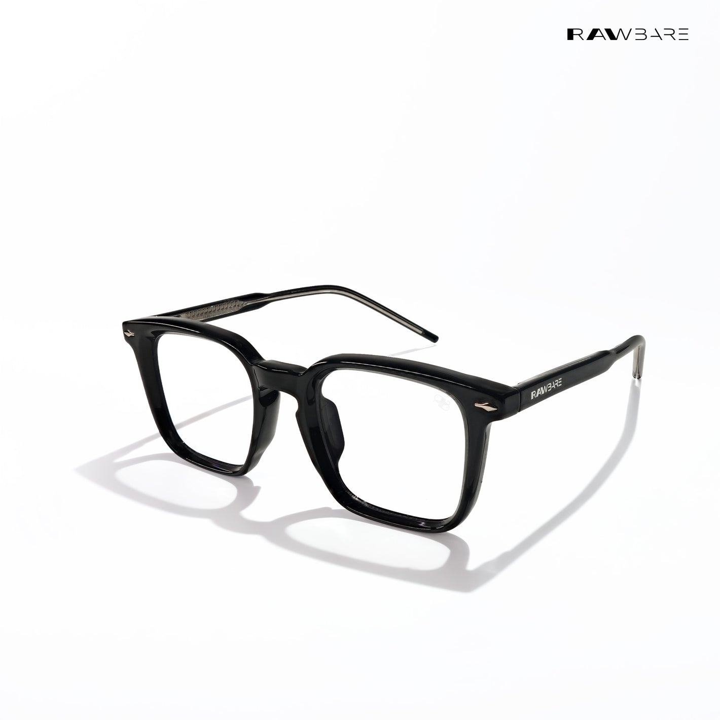 Quadra - Core Black Square Bluecut Eyewear - RB2839