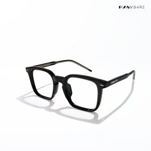 Quadra - Core Black Square Bluecut Eyewear - RB2839