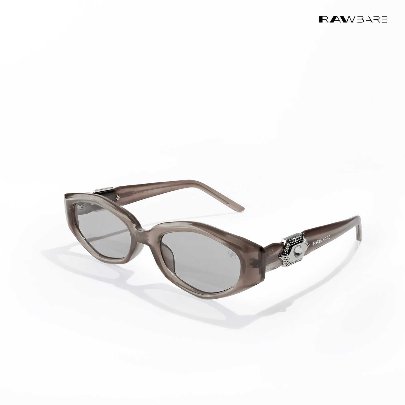 Kodaikanal Hush - Misty Taupe Oval Cateye Sunglasses - RB2768