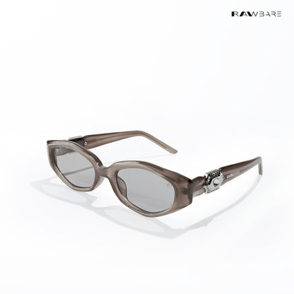 Kodaikanal Hush - Misty Taupe Oval Cateye Sunglasses - RB2768