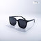 Midnight Gleam - Glossy Black Kids Polarized Square Sunglasses - RBK2544