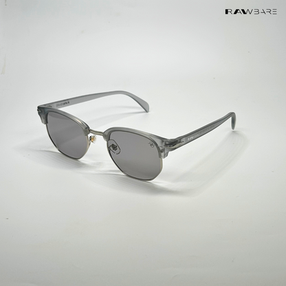 Delhi Daze - Pebble Clubmaster Half Rim Sunglasses - RB2561