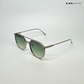 Round Luxe - Green Silver Round Sunglasses - RB2501