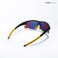Dagger Rush - Zest Polarized Wrap Around Sunglasses - RB2824