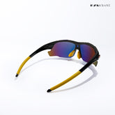 Dagger Rush - Zest Polarized Wrap Around Sunglasses - RB2824