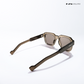 Hubli Duskline - Sand Smoke Square Sunglasses - RB2805