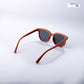 Young Monarch - Amber Crown Kids Polarized Square Sunglasses - RBK2505