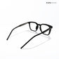 Quadra - Core Black Square Bluecut Eyewear - RB2839