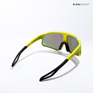 Velocity Core - Neon Surge Polarized Wrap Around Sunglasses - RB2816