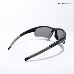 StrideX - Slate Polarized Wrap Around Sunglasses - RB2825