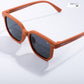 Young Monarch - Amber Crown Kids Polarized Square Sunglasses - RBK2505