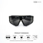 Velocity Core - Dark Racer Polarized Wrap Around Sunglasses - RB2814