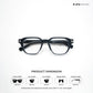 Prysm - Black Square Bluecut Eyewear - RB2806
