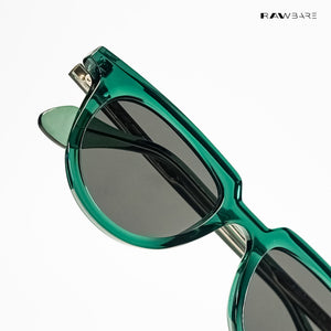 Gokarna Mirage - Palm Shadow Flat Top Round Sunglasses - RB2809