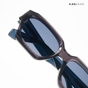 Ujjain Core - Storm Blue Square Sunglasses - RB2813