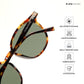 Ratnagiri Edge - Shell Forest Round Sunglasses - RB2811