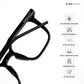 Quadra - Core Black Square Bluecut Eyewear - RB2839