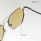 Vizag Prism - Stellar Beam Polarized Hexagon Sunglasses - RB2616