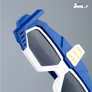 Mode Shift - Navy Circuit Kids Polarized Geometric Sunglasses - RBK2528