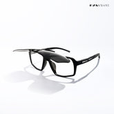 MagShift - Stealth Clip-On Square Sunglasses - RB2836