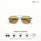 Vizag Prism - Stellar Beam Polarized Hexagon Sunglasses - RB2616