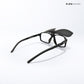MagShift - Stealth Clip-On Square Sunglasses - RB2836