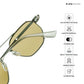 Vizag Prism - Stellar Beam Polarized Hexagon Sunglasses - RB2616