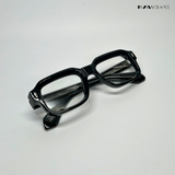 Angular Aura Shades - Transparent Black / RB2451