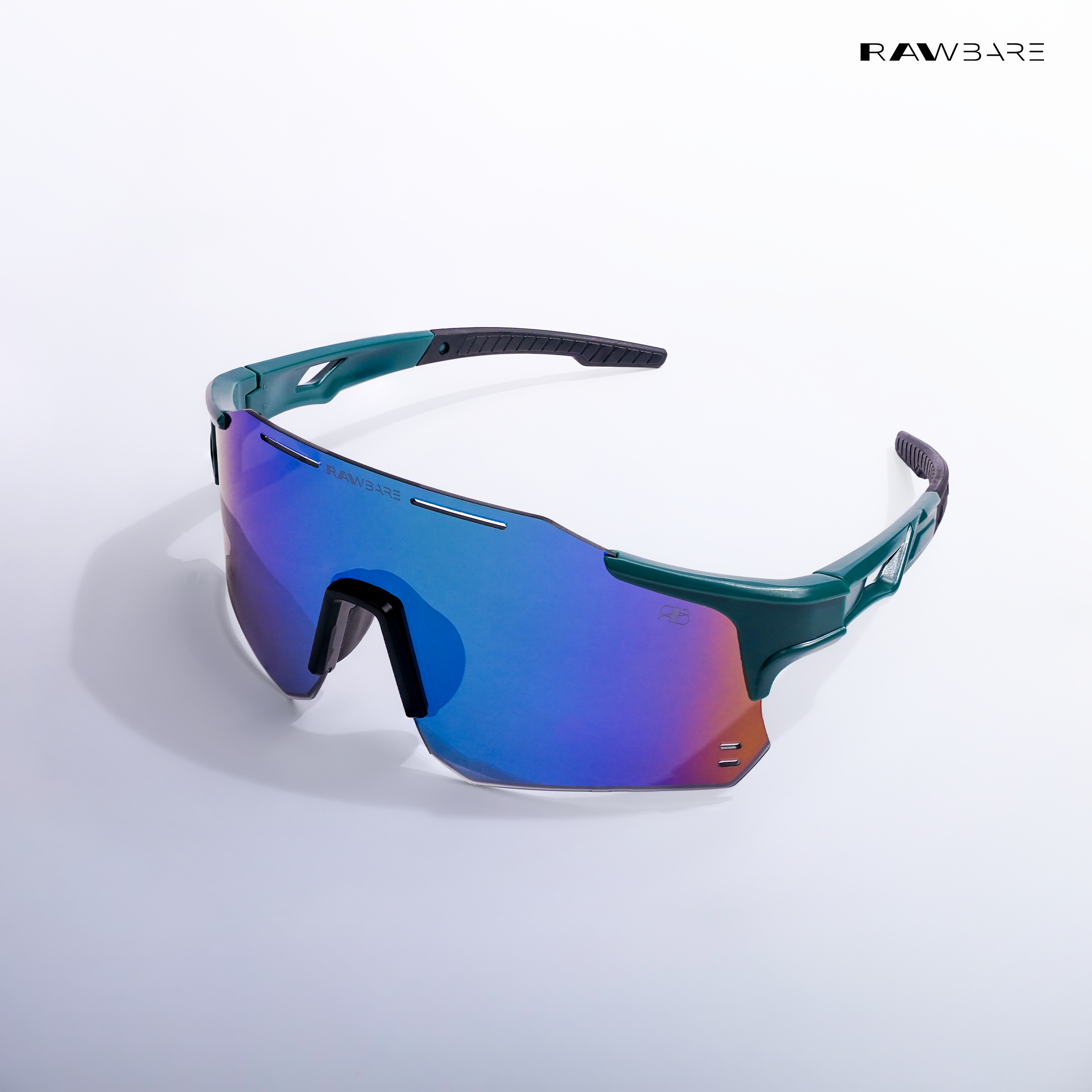 Glide Max Shadow Venom Polarized Wrap Around Sunglasses RB2639 — Rawbare
