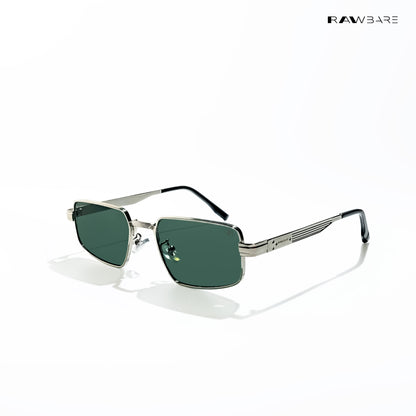 Dune - Cactus Rectangle Sunglasses - RB2860