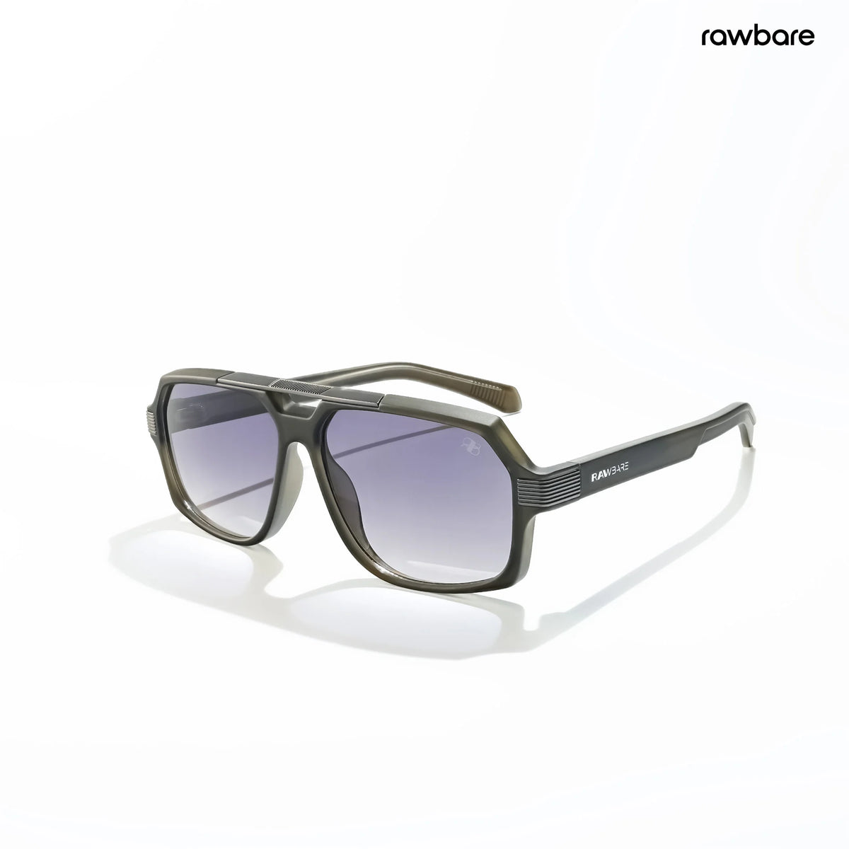 Bengaluru Dusk - Overcast Geometric Square Sunglasses - RB3015