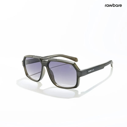 Bengaluru Dusk - Overcast Geometric Square Sunglasses - RB3015