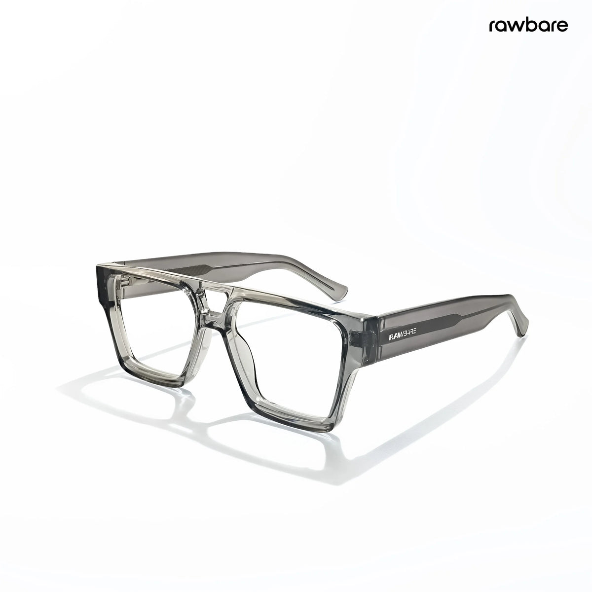 Facet - Grey Geometric Square Bluecut Eyewear - RB3008
