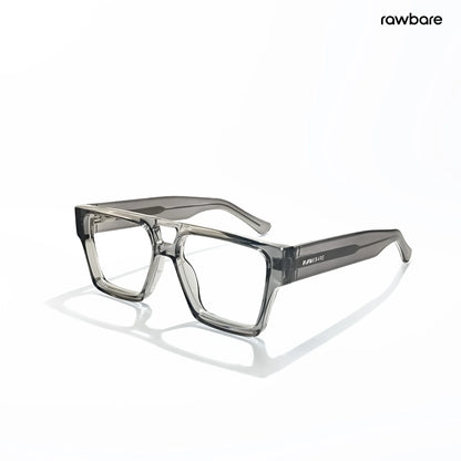 Facet - Grey Geometric Square Bluecut Eyewear - RB3008