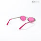Bonfire - Marshmallow Oval Sunglasses - RB2906