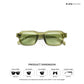 Lilrecta - Green Rectangle Sunglasses - RB2526
