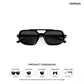 Ladakh Peak - Zanskar Geometric Rectangle Sunglasses - RB3018