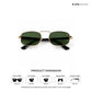 Fossil - Fern Rectangle Sunglasses - RB2869