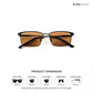 Lava - Basalt Square Sunglasses - RB2895