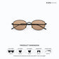Spark - Flint Rounded Square Sunglasses - RB2894